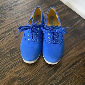 Royal blue Keds 7.5